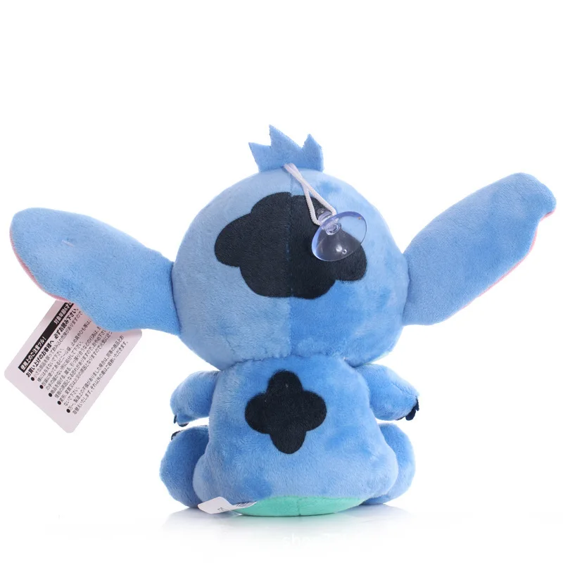 DISNEY Lilo & Stitch Plush Toys Pink Lilo Blue Stitch Stuffed Plush Dolls Pendant Toys Models Cute Boy Girl Birthday Gift - Imagen 4