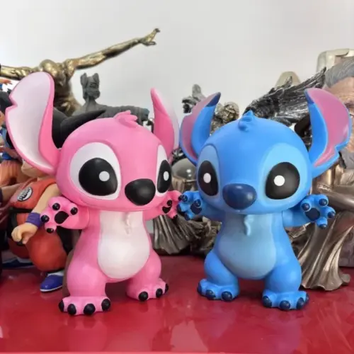 Disney Lilo&Stitch PVC Action Figure Model Doll Cute Cartoon Desktop Ornaments Home Decor Kids Brithday Christmas Gifts